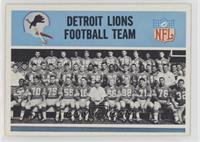 Detroit Lions Team