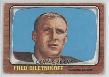 1966 Topps - [Base] #104 - Fred Biletnikoff [Good to VG‑EX]