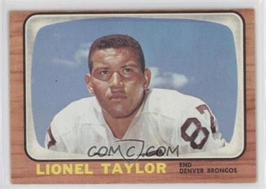 1966 Topps - [Base] #45 - Lionel Taylor