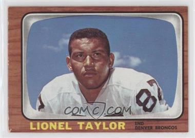 1966 Topps - [Base] #45 - Lionel Taylor