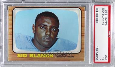 1966 Topps - [Base] #49 - Sid Blanks [PSA 5 EX]