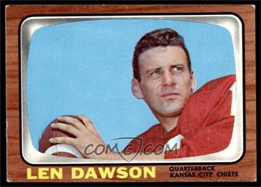 1966 Topps - [Base] #67 - Len Dawson [VG EX]