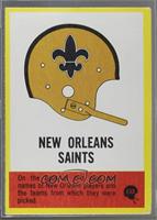 New Orleans Saints Team (Team History Back) [COMC RCR Poor]
