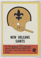 New Orleans Saints Team (Team History Back)