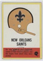 New Orleans Saints Team (Team History Back) [Poor to Fair]
