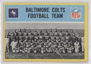 1967 Philadelphia - [Base] #13 - Baltimore Colts Team