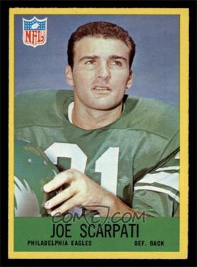 1967 Philadelphia - [Base] #141 - Joe Scarpati [EX MT]