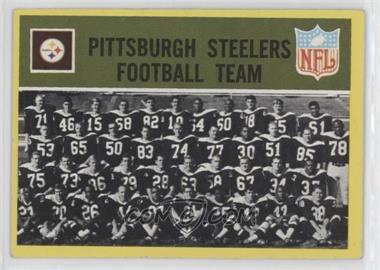1967 Philadelphia - [Base] #145 - Pittsburgh Steelers Team [Good to VG‑EX]