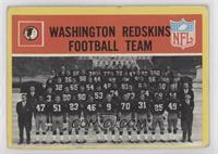 Washington Redskins Team [Poor to Fair]