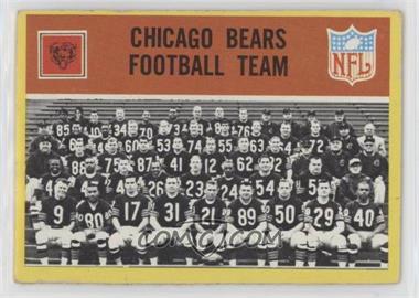 1967 Philadelphia - [Base] #25 - Chicago Bears Team [Good to VG‑EX]