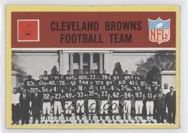 1967 Philadelphia - [Base] #37 - Cleveland Browns Team [Good to VG‑EX]