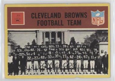 1967 Philadelphia - [Base] #37 - Cleveland Browns Team [Poor to Fair]