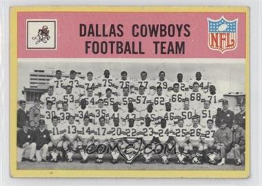 1967 Philadelphia - [Base] #49 - Dallas Cowboys Team [Poor to Fair]