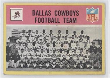 1967 Philadelphia - [Base] #49 - Dallas Cowboys Team [Poor to Fair]