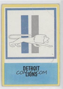 1967 Philadelphia - [Base] #72 - Detroit Lions Team [Poor to Fair]