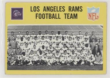 1967 Philadelphia - [Base] #85 - Los Angeles Rams [Good to VG‑EX]
