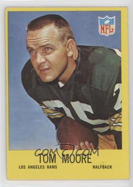 1967 Philadelphia - [Base] #93 - Tom Moore (Wearing Green Bay Packers Uniform)