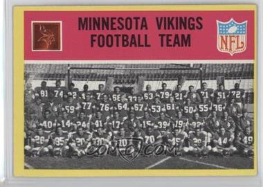 1967 Philadelphia - [Base] #97 - Minnesota Vikings Team [Good to VG‑EX]