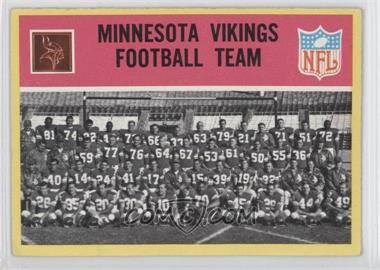 1967 Philadelphia - [Base] #97 - Minnesota Vikings Team [Poor to Fair]