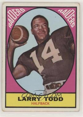 1967 Topps - [Base] #108 - Larry Todd [Good to VG‑EX]