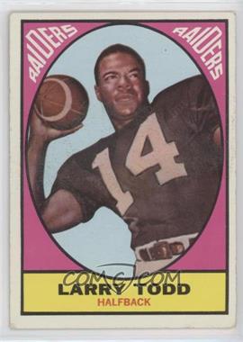 1967 Topps - [Base] #108 - Larry Todd