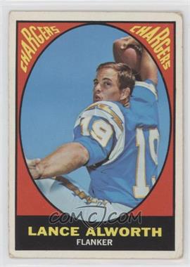 1967 Topps - [Base] #123 - Lance Alworth [Good to VG‑EX]