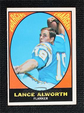 1967 Topps - [Base] #123 - Lance Alworth [Good to VG‑EX]