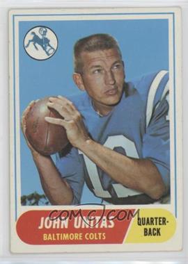 1968 Topps - [Base] #100 - Johnny Unitas