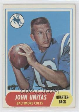 1968 Topps - [Base] #100 - Johnny Unitas