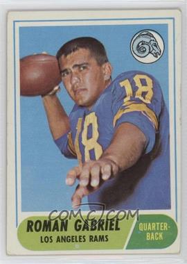 1968 Topps - [Base] #132 - Roman Gabriel