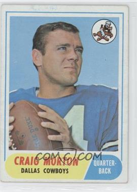 1968 Topps - [Base] #155 - Craig Morton