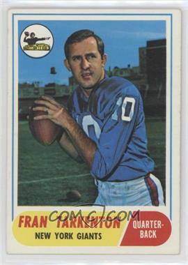 1968 Topps - [Base] #161 - Fran Tarkenton