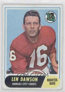 1968 Topps - [Base] #171 - Len Dawson [Good to VG‑EX]