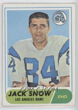 1968 Topps - [Base] #184 - Jack Snow