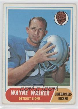 1968 Topps - [Base] #26 - Wayne H. Walker [Good to VG‑EX]