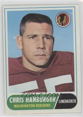 1968 Topps - [Base] #62 - Chris Hanburger