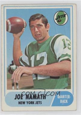 1968 Topps - [Base] #65 - Joe Namath