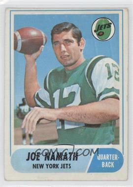 1968 Topps - [Base] #65 - Joe Namath [Good to VG‑EX]