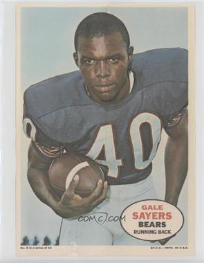 1968 Topps - Poster Inserts #8 - Gale Sayers [Good to VG‑EX]