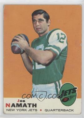 1969 Topps - [Base] #100 - Joe Namath