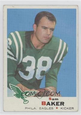 1969 Topps - [Base] #154 - Sam Baker [Good to VG‑EX]