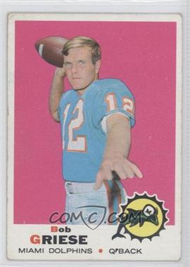 1969 Topps - [Base] #161 - Bob Griese [Good to VG‑EX]