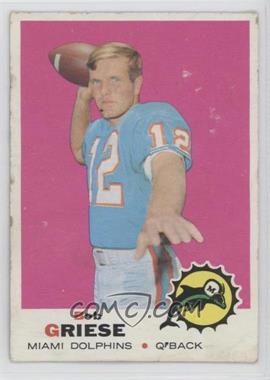 1969 Topps - [Base] #161 - Bob Griese [Poor to Fair]