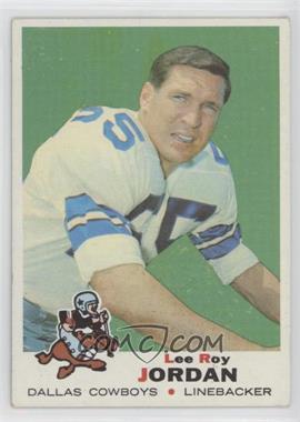 1969 Topps - [Base] #166 - Lee Roy Jordan