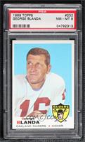 George Blanda [PSA 8 NM‑MT]