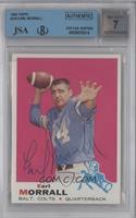 Earl Morrall [JSA Certified Encased by BGS]