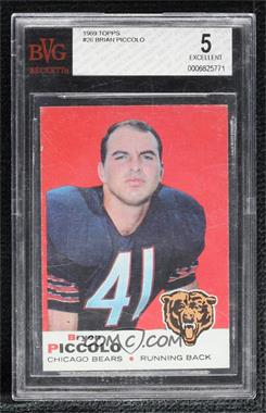 1969 Topps - [Base] #26 - Brian Piccolo (Name Spelled Bryon on Front; Bryan on Back) [BVG 5 EXCELLENT]