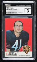 Brian Piccolo (Name Spelled Bryon on Front; Bryan on Back) [CGC 3 Ver…