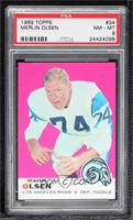 Merlin Olsen [PSA 8 NM‑MT]