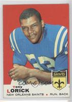 Tony Lorick (Wearing Baltimore Colts Jersey) [Good to VG‑EX]